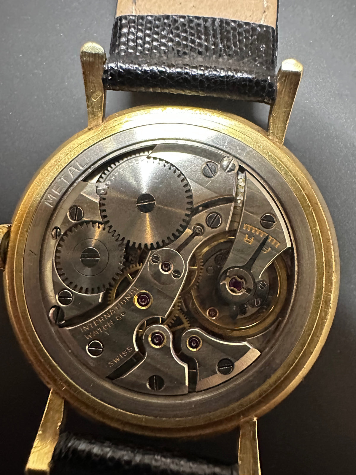 IWC 18K Yellow Gold “Cal. 89” Vintage Dress Watch 1185593 - Johny Watches