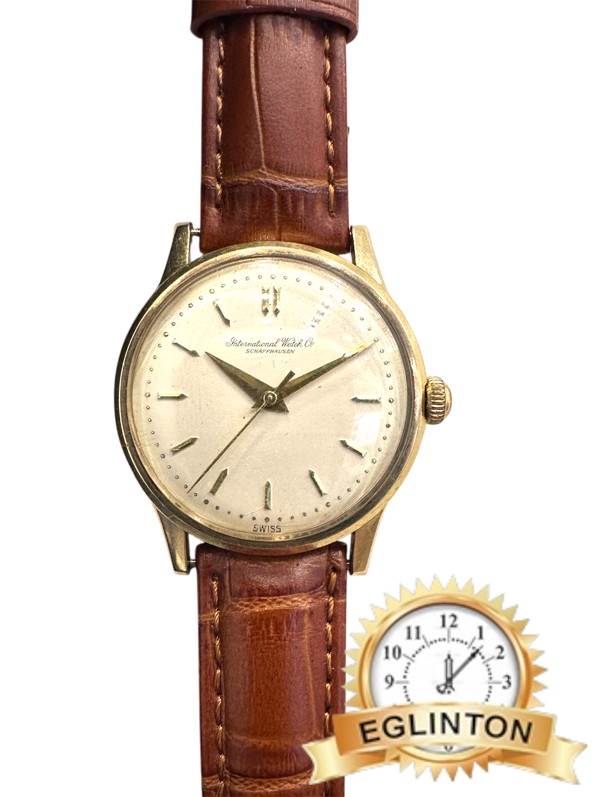 IWC "Calatrava" 14K Yellow Gold Manual Wind – Caliber 89 (1950s) - Johny Watches