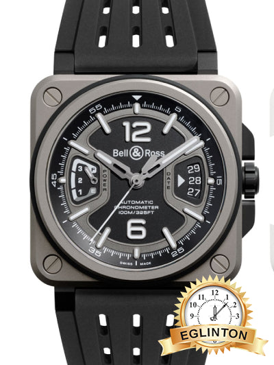 Bell & Ross BR-X3 - BRX3R-BL-TI/SRB Black Titanium "2025"