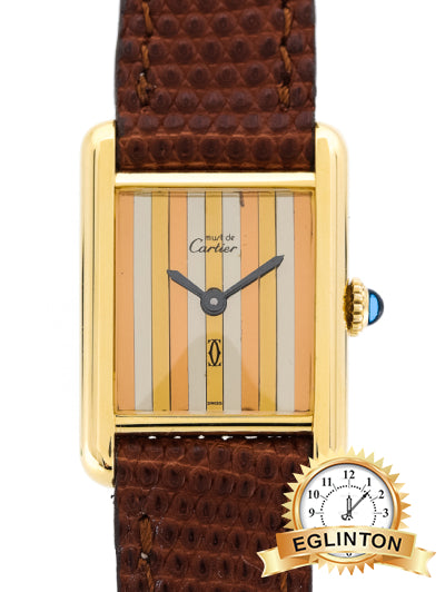 Cartier Must De Cartier Tank Trinity Dial – Johny Watches