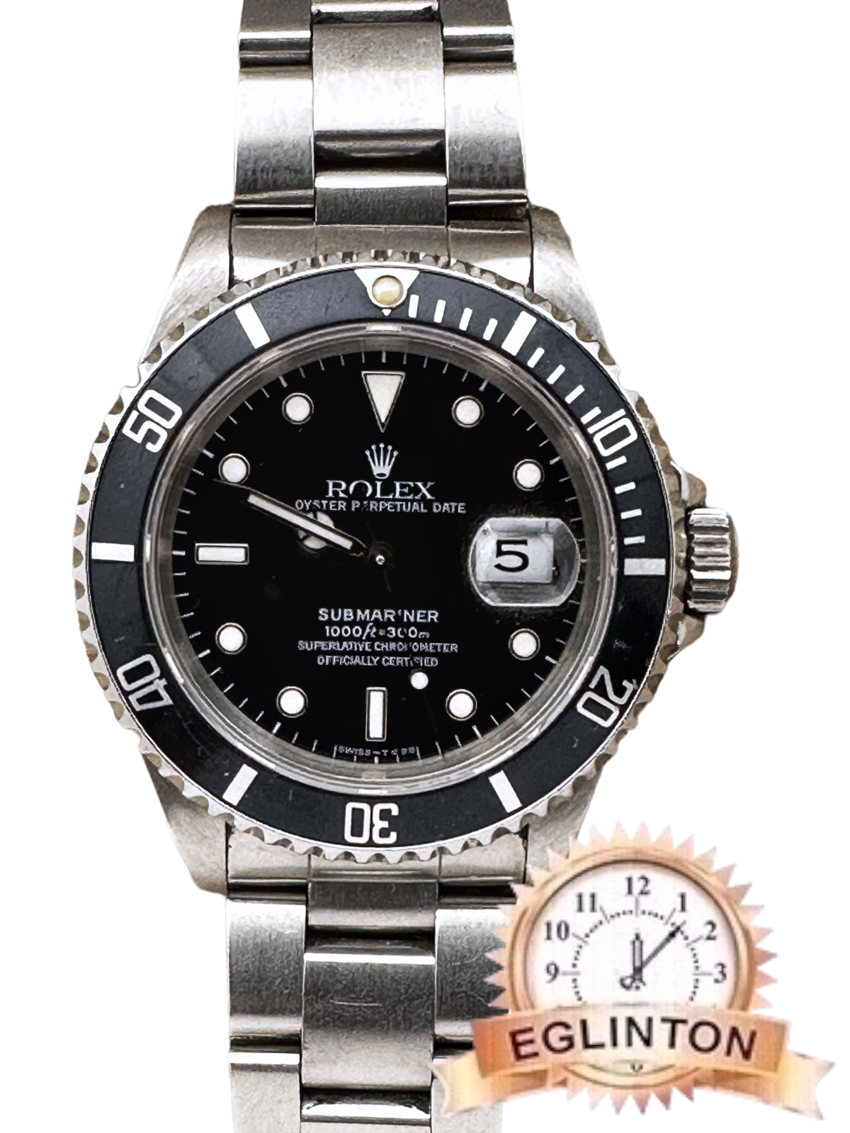 Rolex Submariner Date 16610 Stainless Steel "1991" - Johny Watches
