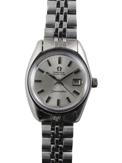 Omega Seamaster Ref. 566.026 steel lady’s vintage wristwatch, circa 1970 - Johny Watches