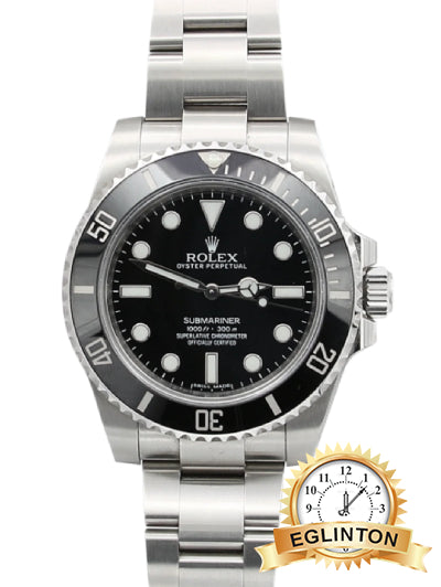 Rolex Submariner No Date ref. 114060 Oyster bracelet "2017"