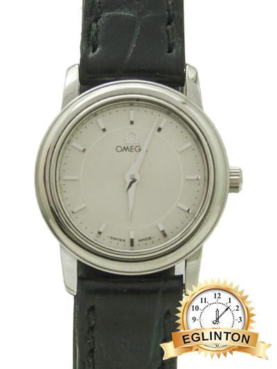 OMEGA DeVille Prestige Stainless Ladies Silver dial 22mm Quartz_229302 - Johny Watches