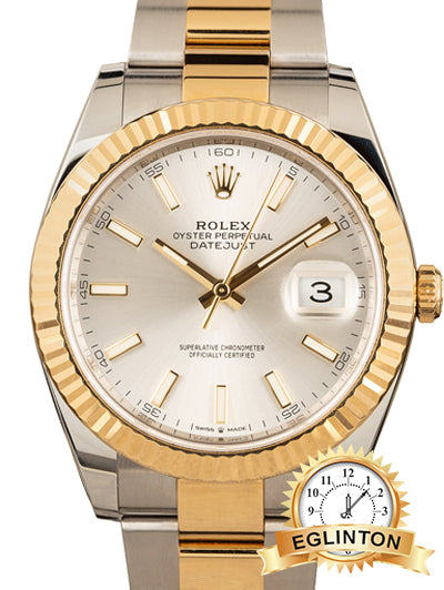 rolex datejust twotone new 2021 price