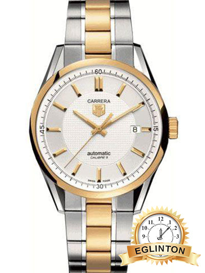 Tag heuer carrera on sale two tone automatic watch