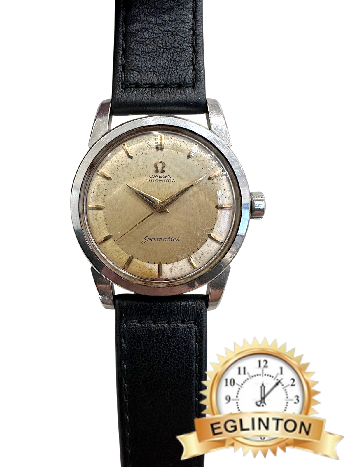 Omega Seamaster 34mm Champagne Dial Automatic Cal. 501 Ref. 2846-1SC Vintage