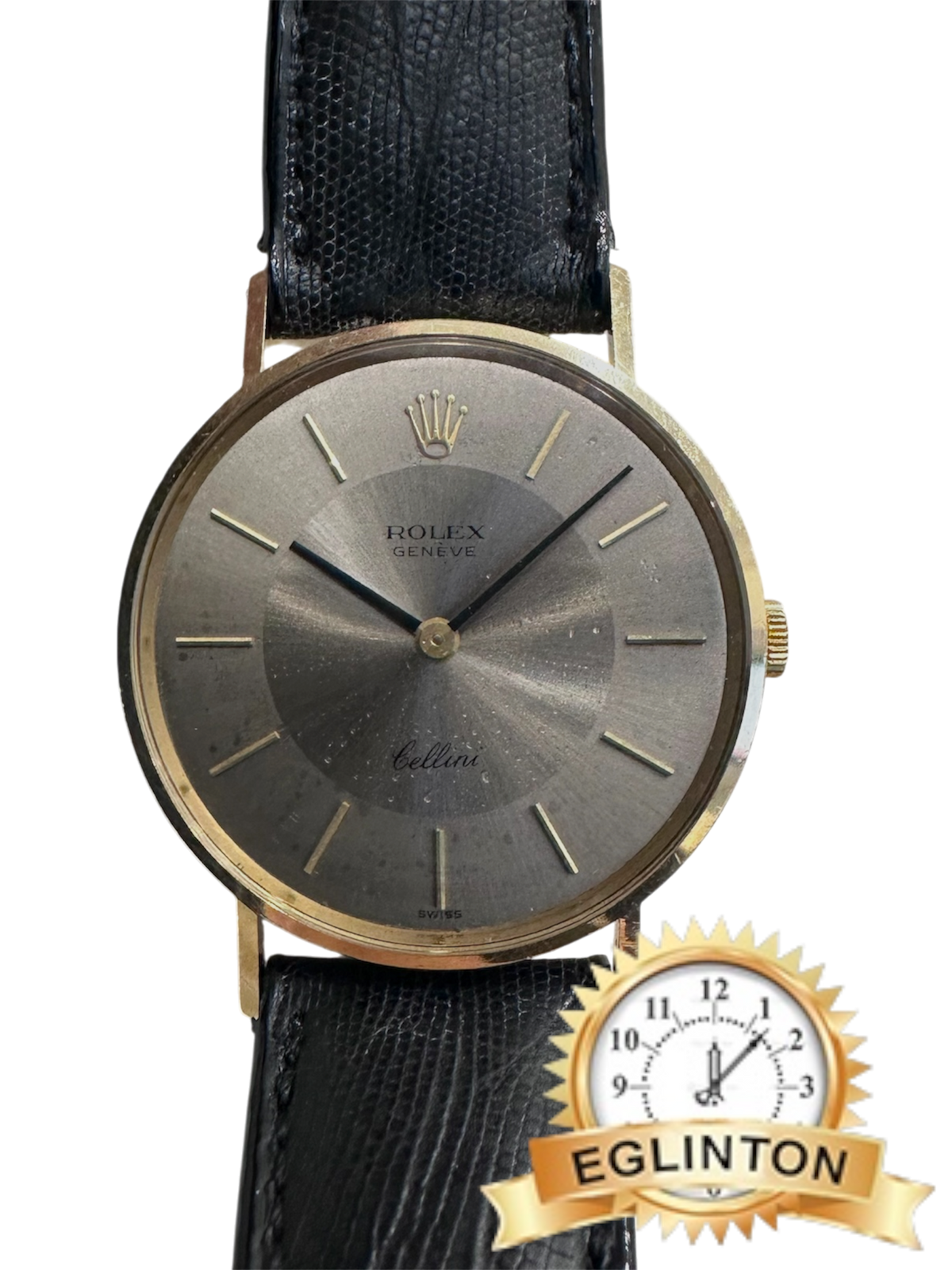 Rolex 32mm Cellini 5112 White Dial 18k Yellow Gold Manual Wind - Johny Watches
