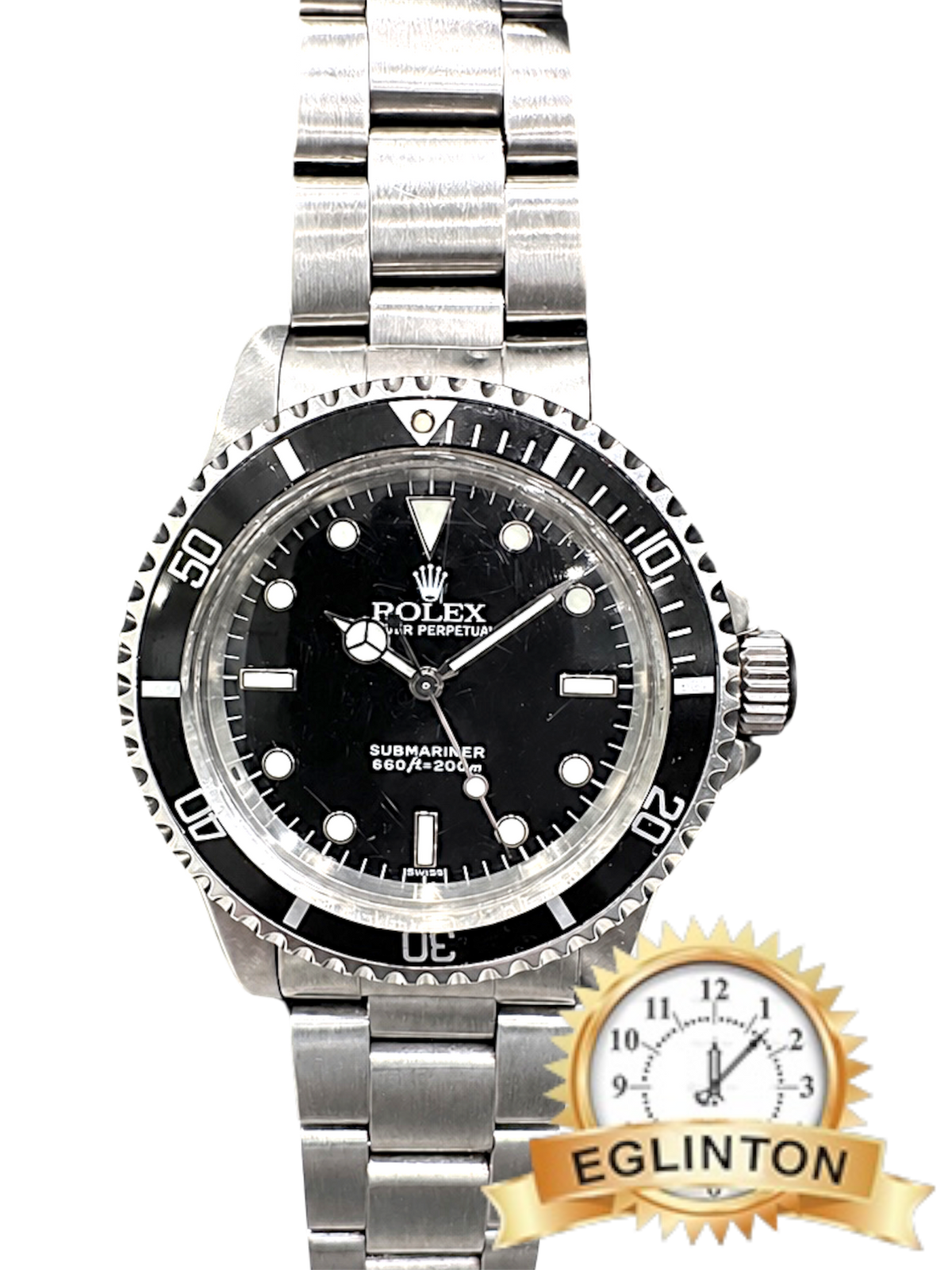Rolex 40mm Vintage Submariner 5513 Black Dial “1985”