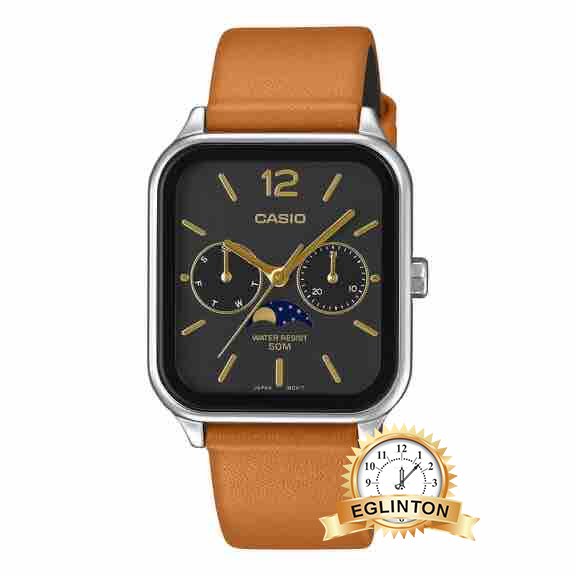 Casio Watch Leather MTPM305LC-1AV Coming Soon