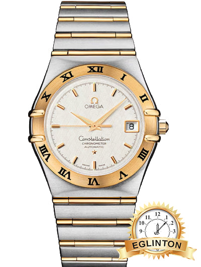 Omega 33mm Constellation 12023000 Silver Dial Two Tone Quartz “2001” - Johny Watches