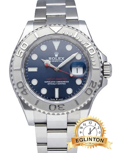 ROLEX Yacht-Master 40mm 126622 Dark Rhodium Blue Hand Steel & Platinum "2025"