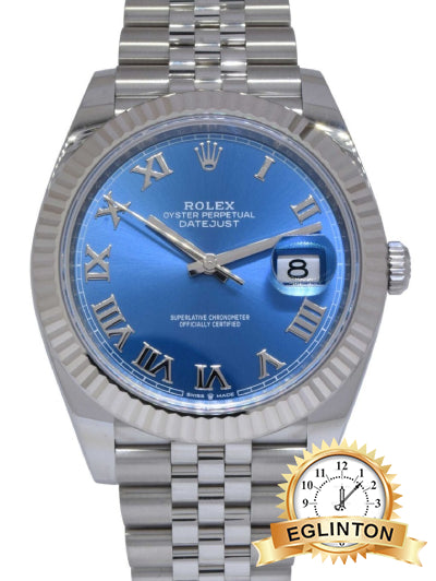 Rolex Datejust 41MM Azzuro Blue Roman Dial Jubilee 126334 "2025"/SOLD SOLD SOLD