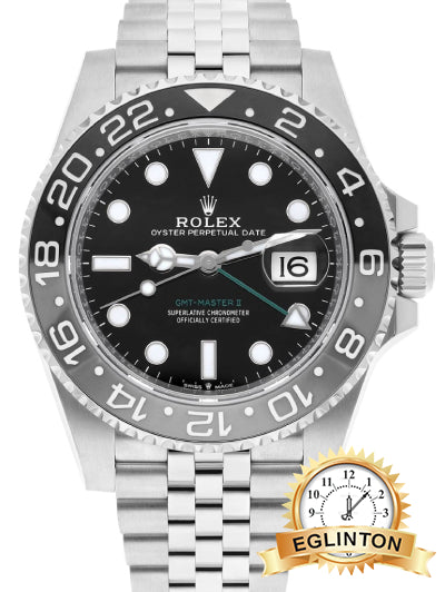 Rolex GMT-Master II Black Grey Bezel Jubilee Bracelet 126710GRNR BRUCE WAYNE "2026"