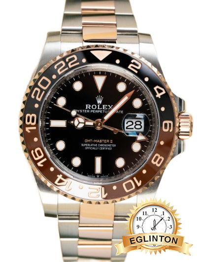 Rolex GMT-MASTER II Oyster, 40 mm, Oystersteel and Everose gold M126711CHNR-0002 "2024" - Johny Watches