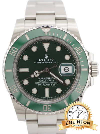 Rolex 40mm Submariner Date "Hulk" 116610LV "2020"