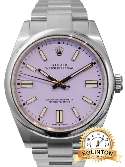 Rolex Oyster Perpetual 41mm Lavender Dial Oyster Stainless Steel 134300 “2026”