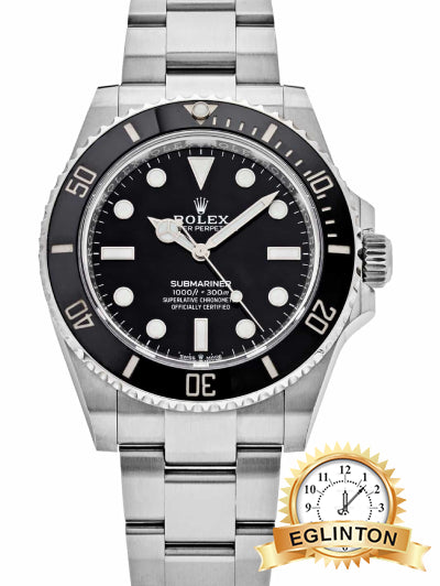 Rolex Submariner No-Date 41mm Black Dial Oyster Stainless Steel 124060 "2023"