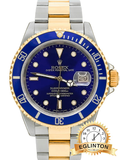 rolex 40mm submariner 16613 two tone Bluesy "1996"/SOLD SOLD SOLD