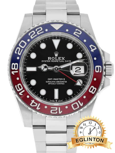 Rolex GMT-Master II 40mm "Pepsi" Red & Blue Bezel Oyster 126710BLRO "2022"