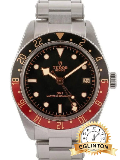 Tudor Black Bay 58 GMT 39mm Black Dial Black & Burgundy Bezel Stainless Steel 7939G1A0NRU "2024"