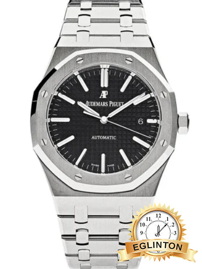 Audemars Piguet 41mm Royal Oak 15400ST Black Dial