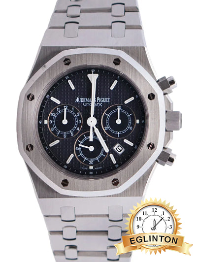 Audemars Piguet Royal Oak Chronograph 39mm Blue Dial Stainless Steel 25860ST "2004"