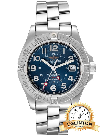 Breitling Colt 40mm GMT A32350 Blue Dial - Johny Watches