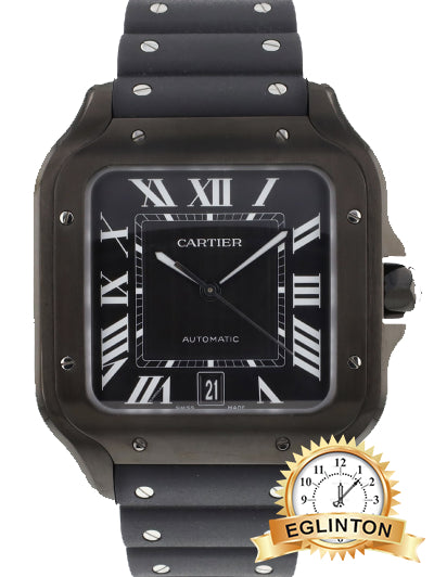 Cartier Santos WSSA0039 40mm PVD Stainless Steel Watch - Johny Watches
