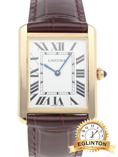 Cartier Tank Solo 18K Gold 3167 large Size