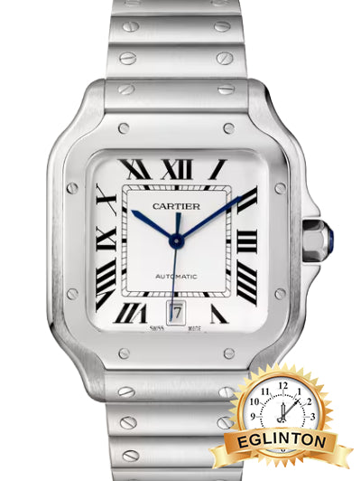 Cartier Santos de Cartier WSSA0018 White Dial