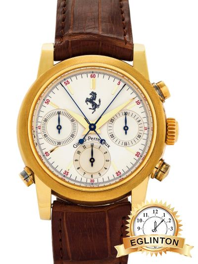 Girard-Perregaux 18k Yellow Gp Pour Ferrari  - 9015  "1994"