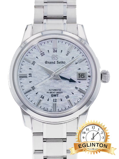 Grand Seiko Elegance Collection Shōsho GMT 39.5mm Silver Wave Dial SBGJ249