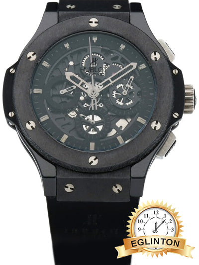 Hublot BIG BANG, REF 310.CM.1110.RX LIMITED EDITION TITANIUM AND CERAMIC SEMI-SKELETONIZED CHRONOGRAPH WRISTWATCH"2009" - Johny Watches