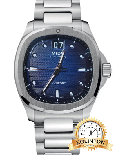 Mido Multifort TV Big Date 40mm Dark Blue Dial Stainless Steel M049.526.11.041.00 "2025" - Johny Watches