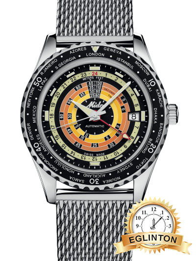 Mido Ocean Star Decompression Worldtimer Black 40.50mm "2023" - Johny Watches