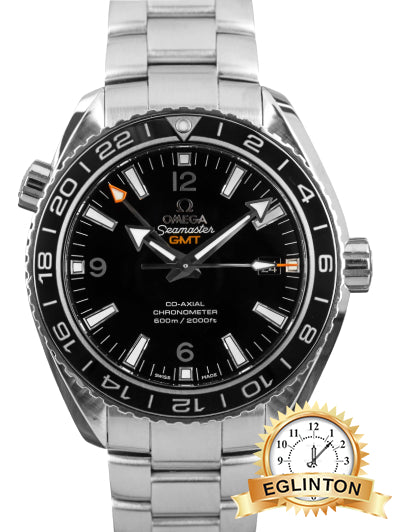 Omega Seamaster Planet Ocean 600M GMT 43.5mm Black Dial Orange Numerals 232.30.44.22.01.002