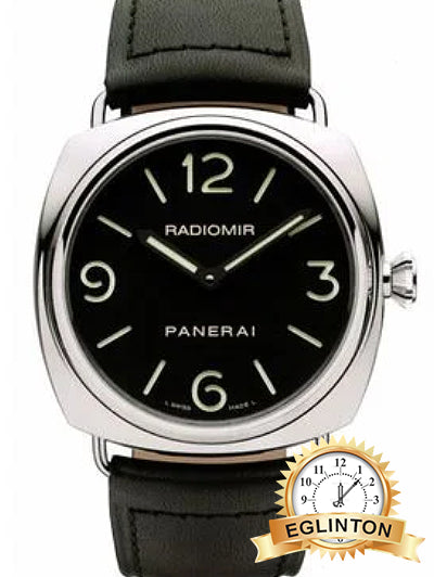 Panerai 45mm Radiomir PAM00610 Black Dial 8 Days Manual - Johny Watches