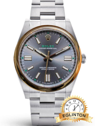 Rolex Oyster Perpetual 41mm Yellow Dial Oystersteel & Yellow Gold 134303 "2026" 100 Year Celebration