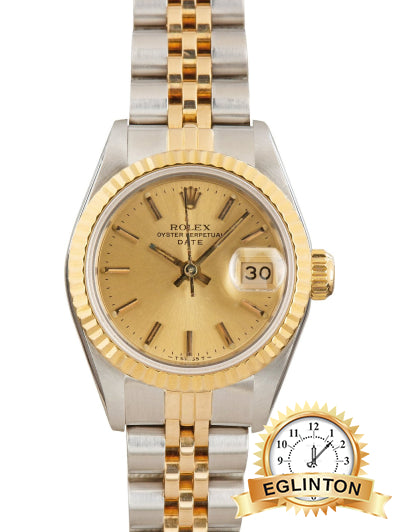 Rolex Lady-Datejust 26mm Champagne Dial Two-Tone Jubilee 69173 "1984"