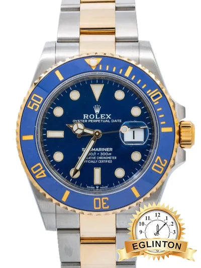 Rolex Submariner Date 41mm "Bluesy" Blue Dial Two-Tone Oyster 126613LB "2023"
