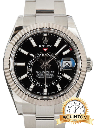 Rolex Skydweller Black Stainless Steel 42MM "2024"