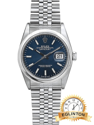 Rolex Datejust 36mm 126200 Blue "2023" - Johny Watches