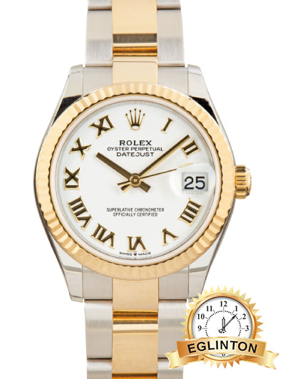 Rolex Datejust 278273 Oystersteel & 18k Yellow Gold White Dial "2022"