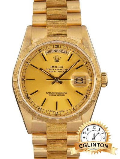 Rolex Day-Date 18078 Bark Finish "1987"