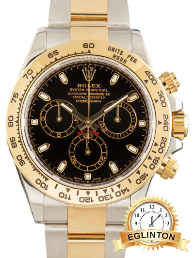 Rolex Cosmograph Daytona 40mm Black Dial Two-Tone Oyster 116503 "2023"