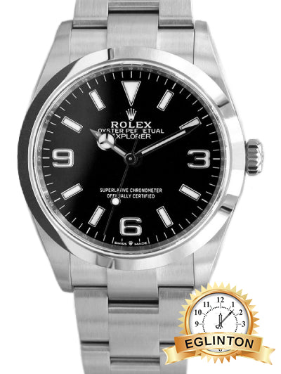 Rolex Explorer 36mm Stainless Steel 124270 "2025" - Johny Watches