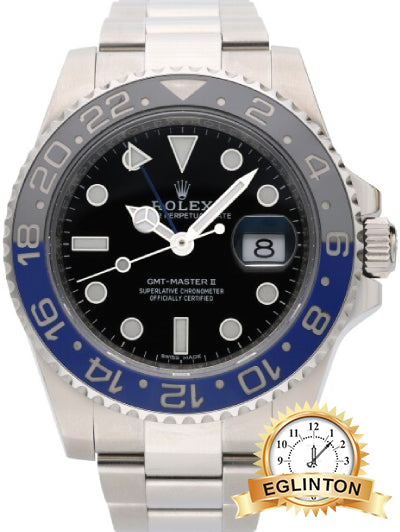 Rolex Stainless Steel GMT-Master II Batman 116710BLNR