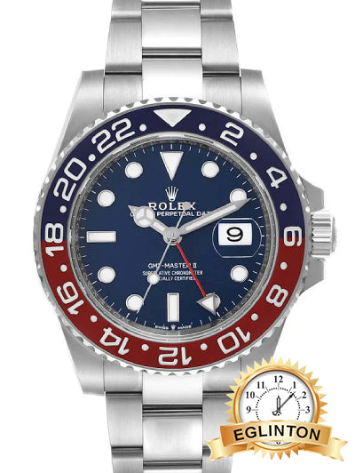 Rolex GMT-Master II 40mm White Gold "Pepsi" - Blue Dial - Oyster Bracelet (126719BLRO) "2022" - Johny Watches