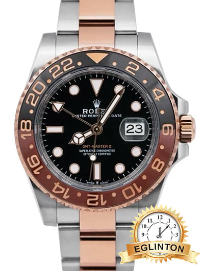 Rolex GMT-Master II 40mm Root Beer Two-Tone Oyster Watch 126711CHNR “2024”